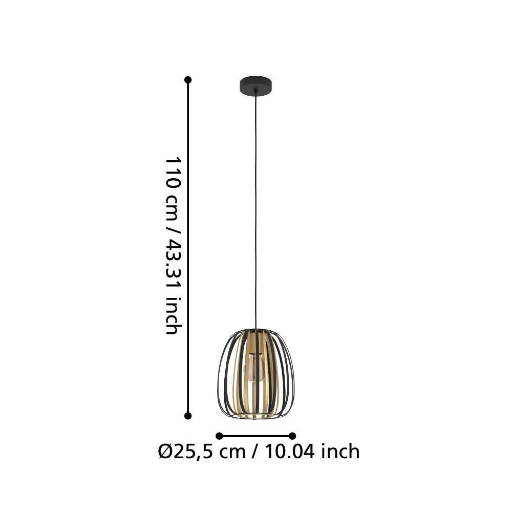 99665_DIMENSION_0001 | Eglo Romania Pendul ENCINITOS E27 IP20 99665