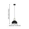 99693_DIMENSION_0001 | Eglo Romania Pendul CALMANERA E27 IP20 99693