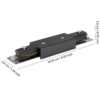 99746_DIMENSION_0001 | Eglo Romania Conector mijloc șină TB MIDDLE FEEDER negru 99746