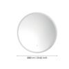 99774_DIMENSION_0001 | Eglo Romania Oglindă BUENAVISTA LED 15.3W IP44 99774