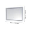 99839_DIMENSION_0001 | Eglo Romania Oglindă BUENAVISTA 1 LED 18.6W IP44 99839