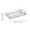 Tavă EGLO SAVANT 427021 | Eglo Romania Tavă SAVANT 450mmx230mm 427021