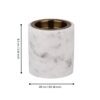 422031_DIMENSION_0001 | Eglo Romania Suport lumânare ROUYIN Ø60mm 422031
