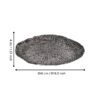 427039_DIMENSION_0001 | Eglo Romania Bol FORLEYET Ø420mm 427039