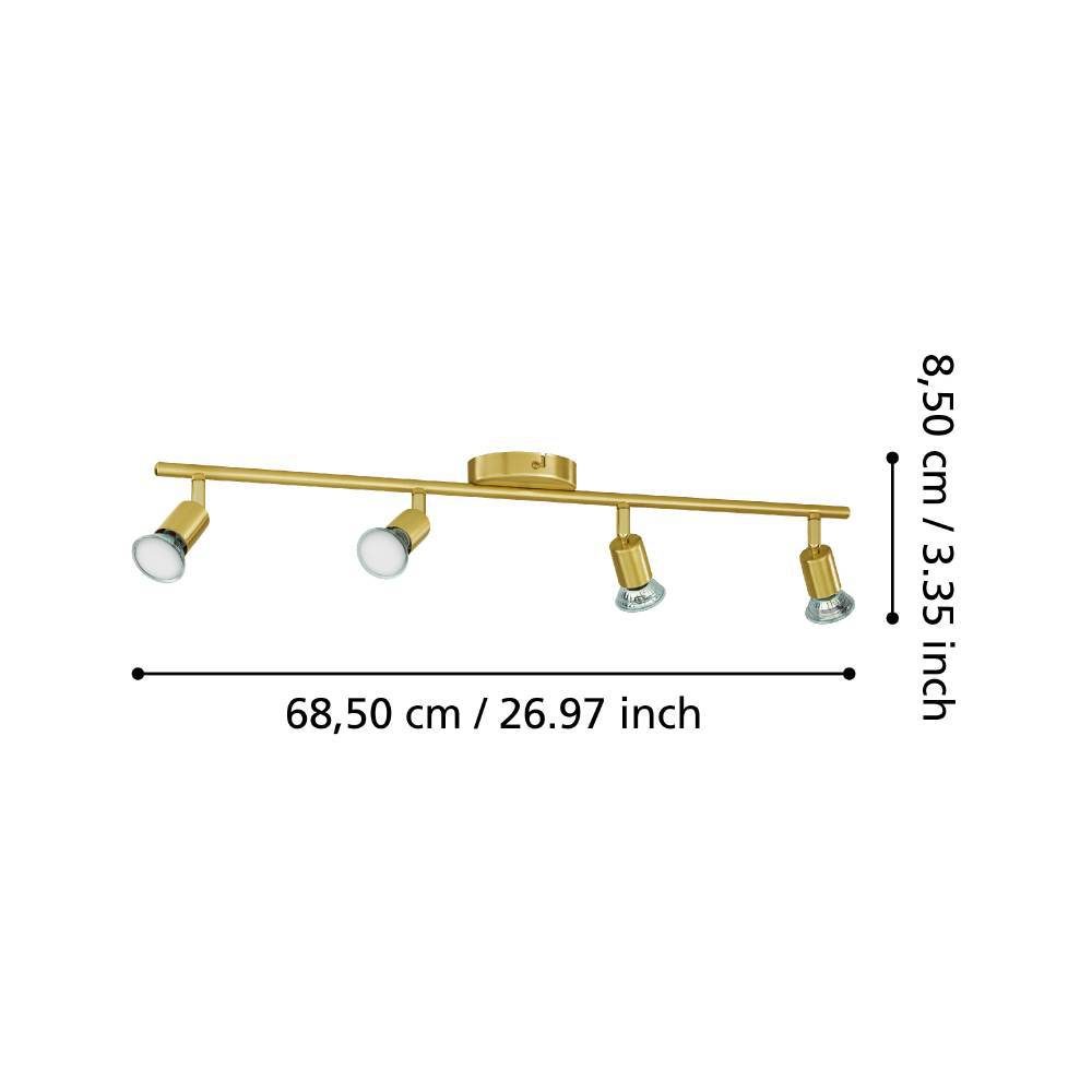 33187_DIMENSION_0001 | Eglo Romania Spot pe bară BUZZ-LED GU10 4X2.8W IP20 33187