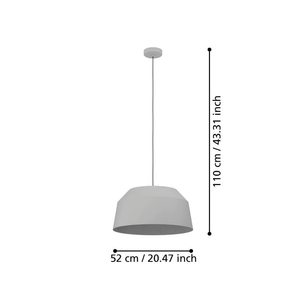 900381_DIMENSION_0001 | Eglo Romania Pendul CONTRISA E27 IP20 900381