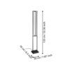 900469_DIMENSION_0001 | Eglo Romania Lampadar SIBERIA LED 34W IP20 900469