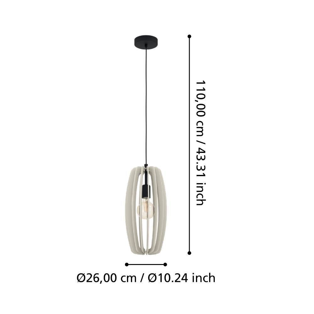 900502_DIMENSION_0001 | Eglo Romania Pendul BAJAZZARA E27 IP20 900502