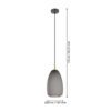 900506_DIMENSION_0001 | Eglo Romania Pendul ALOBRASE E27 IP20 900506