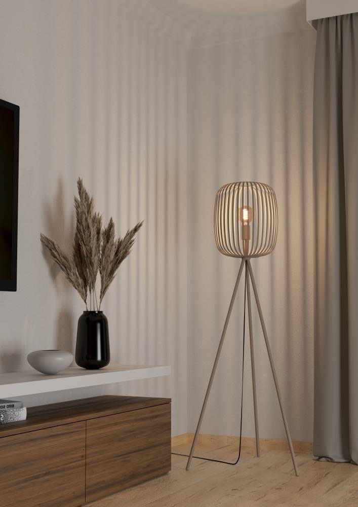 900523_AMBIENT_0001 | Eglo Romania Lampadar ROMAZZINA E27 IP20 900523