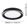 900601_DIMENSION_0001 | Eglo Romania Plafonieră CALAGRANO LED 21.5W IP20 900601