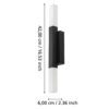 900617_DIMENSION_0001 | Eglo Romania Aplică ALCUDIA LED 2X5.5W IP44 900617