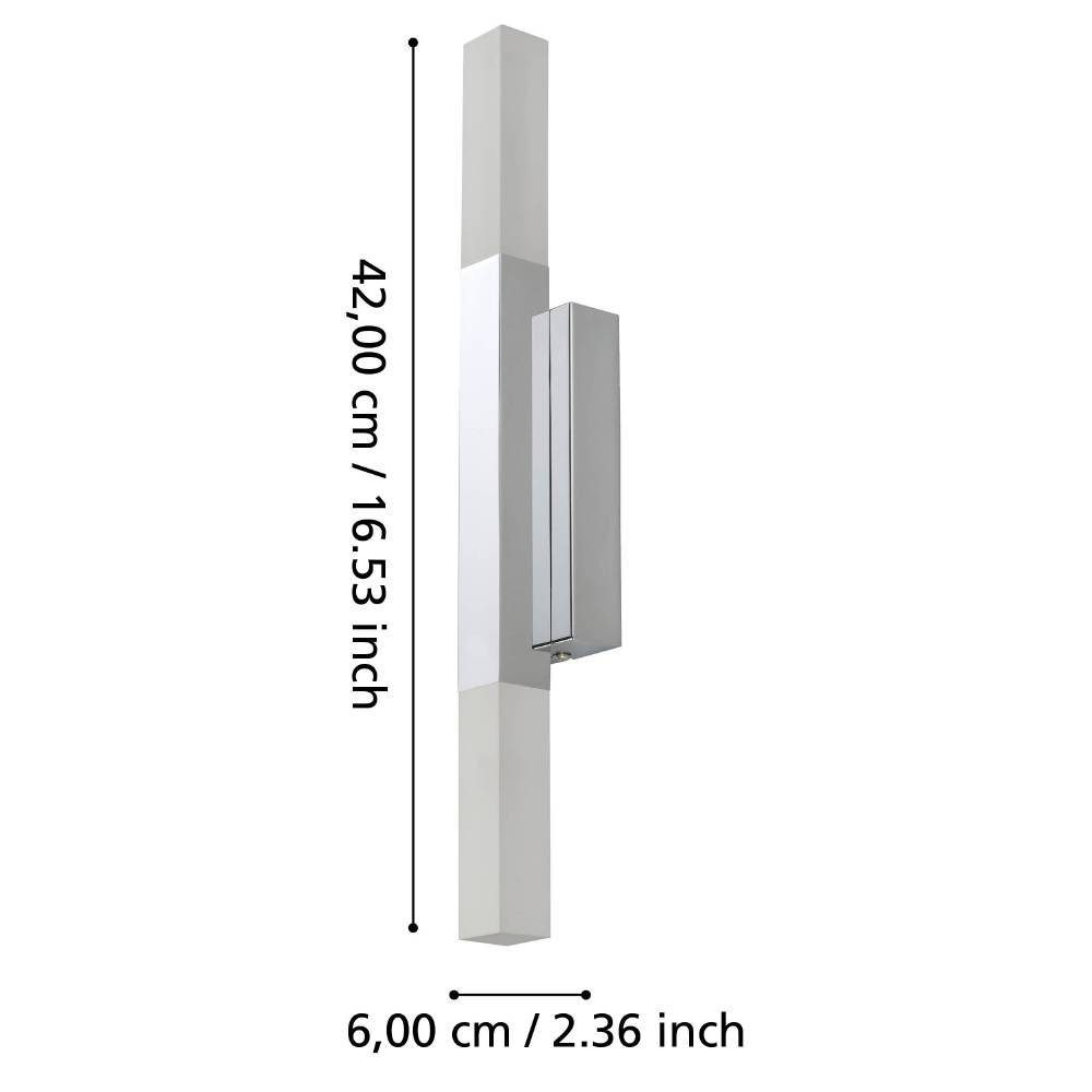 900618_DIMENSION_0001 | Eglo Romania Aplică ALCUDIA LED 2X5.5W IP44 900618