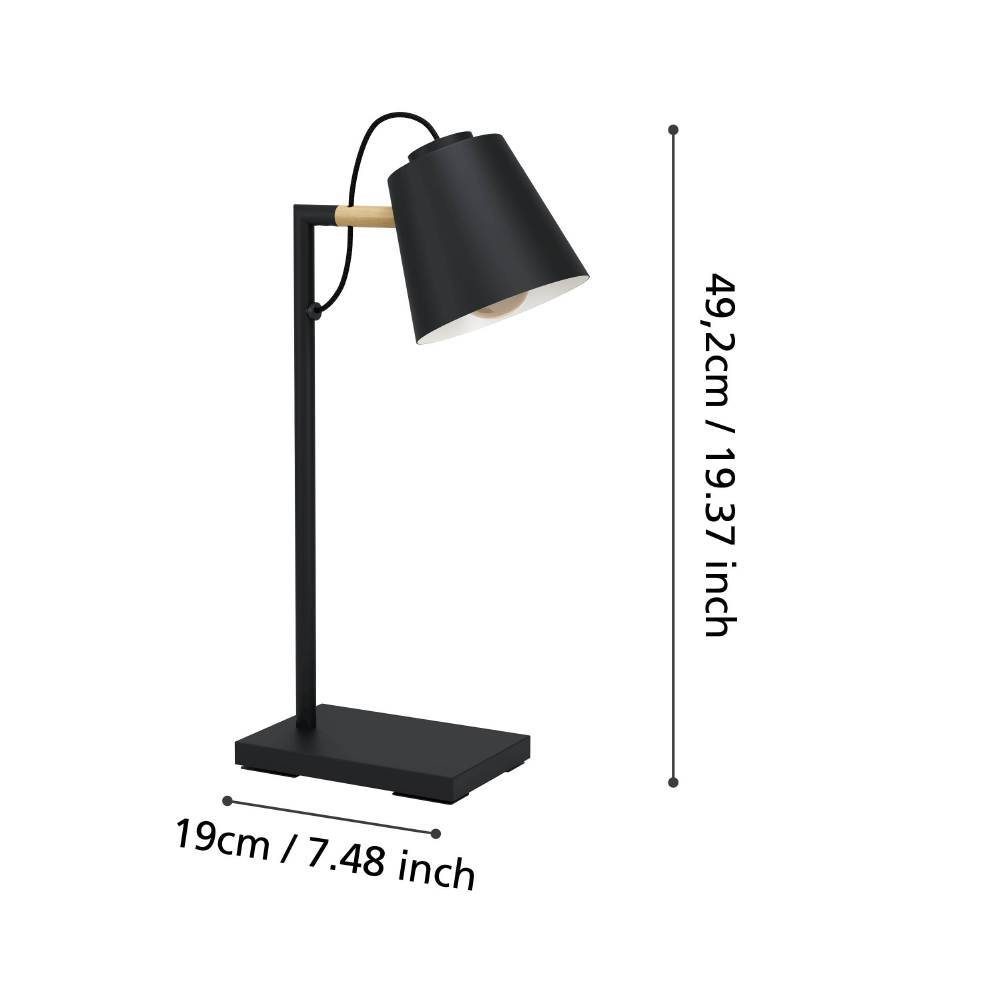 900626_DIMENSION_0001 | Eglo Romania Veioză LACEY-QI LED 5.5W IP20 900626
