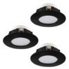 Set 3 spoturi PINEDA LED 3X4.9W IP20/IP44 900744