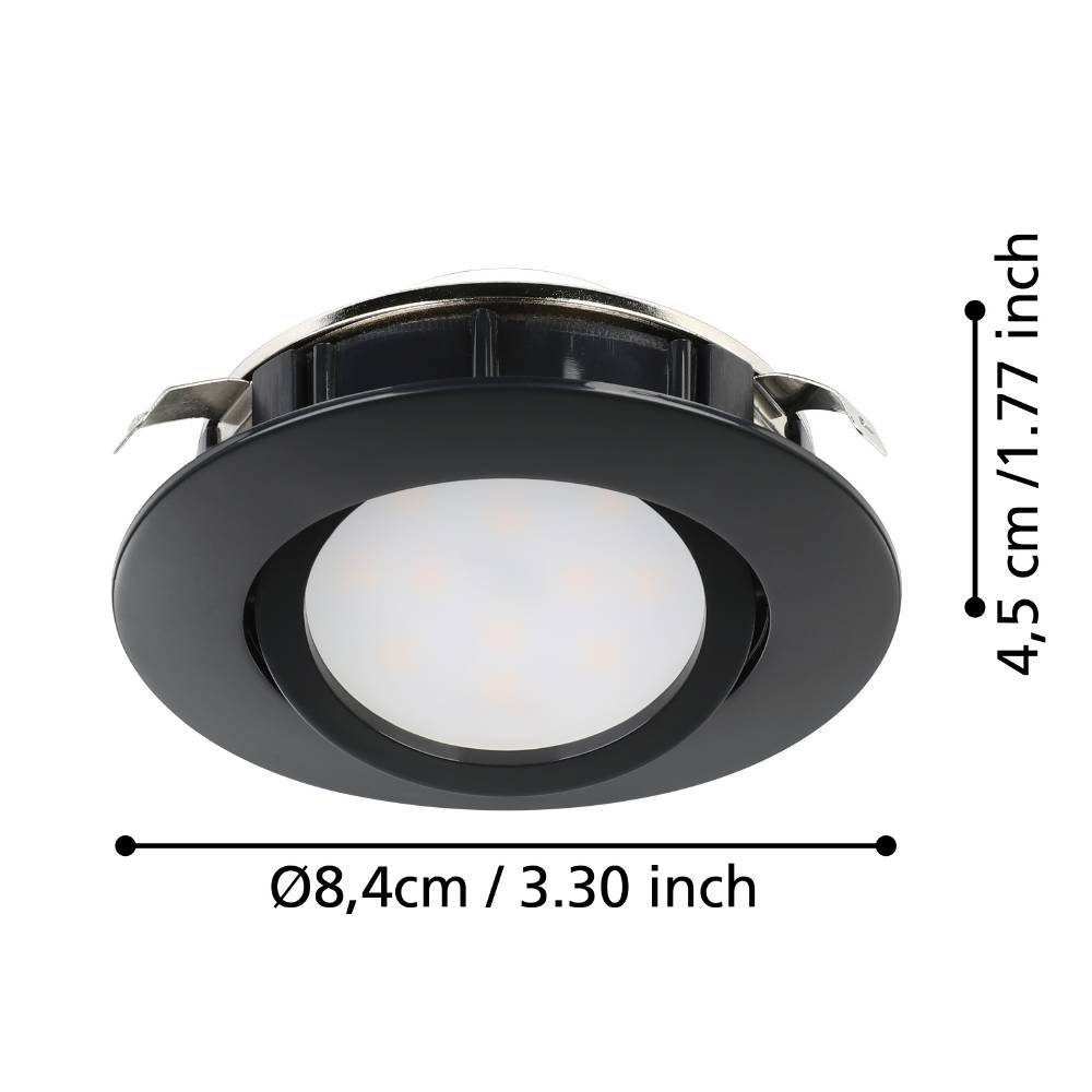 900748_DIMENSION_0001 | Eglo Romania Spot încastrat PINEDA LED 5.5W IP20 900748
