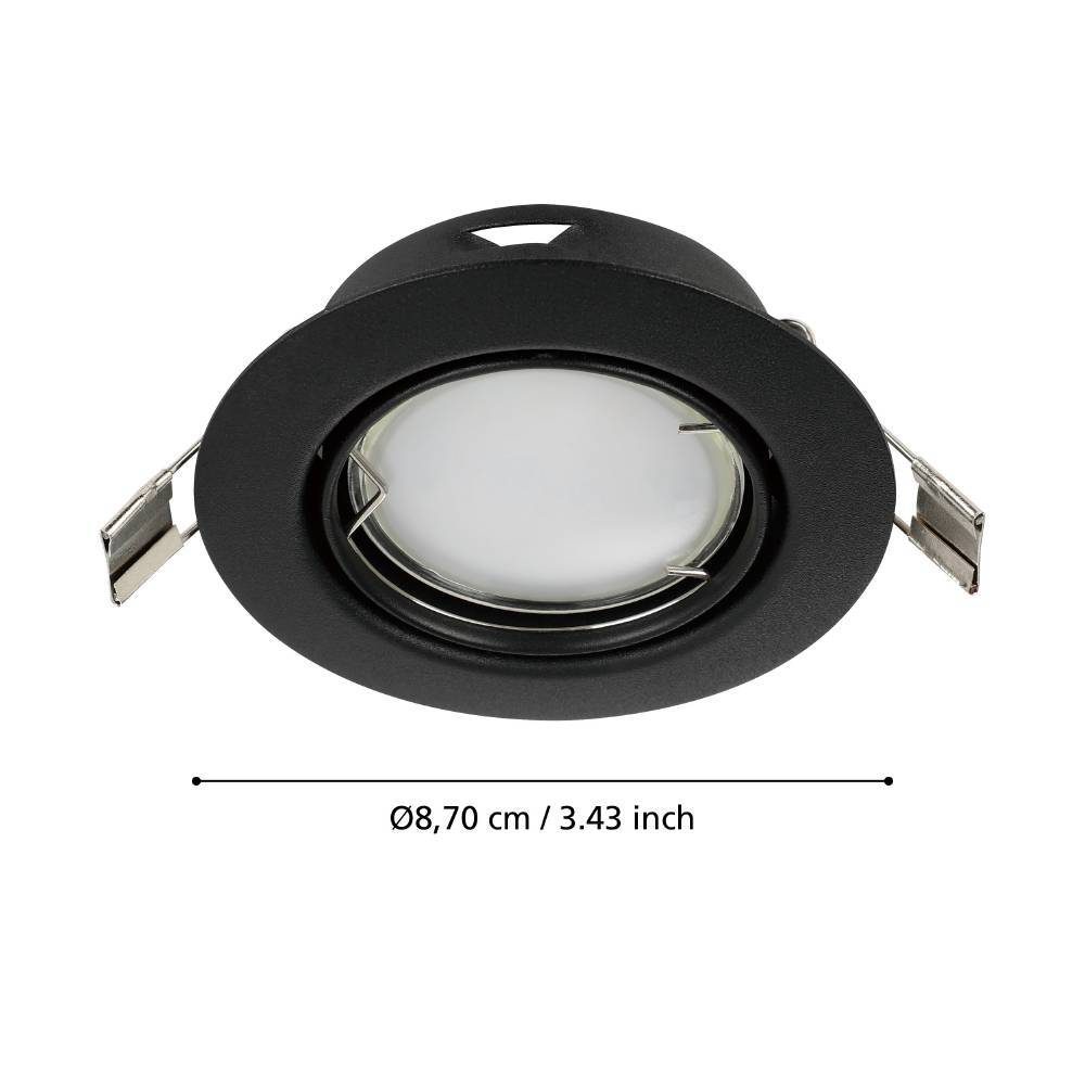 900752_DIMENSION_0001 | Eglo Romania Set 3 spoturi PENETO GU10 3X4.6W IP20 900752