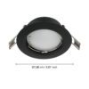 900754_DIMENSION_0001 | Eglo Romania Set 3 spoturi PENETO GU10 3X2.8W IP20 900754