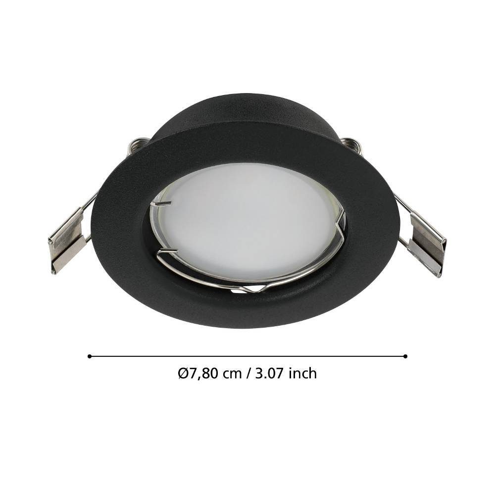900754_DIMENSION_0001 | Eglo Romania Set 3 spoturi PENETO GU10 3X2.8W IP20 900754