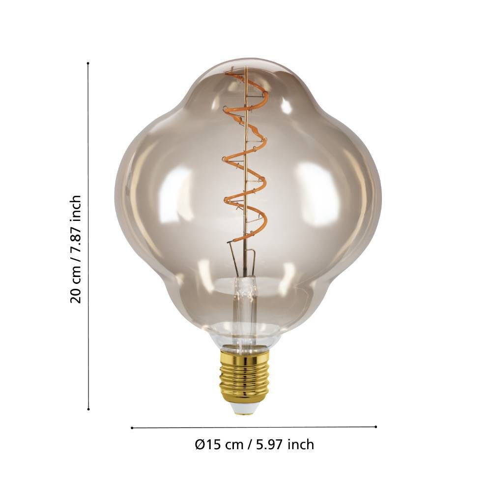 110252_DIMENSION_0001 | Eglo Romania Bec LED dimabil E27 4W 2000K 110252