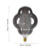 110255_DIMENSION_0001 | Eglo Romania Bec LED dimabil E27 4W 2000K 110255
