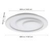 32051_DIMENSION_0001 | Eglo Romania Plafonieră PALAGIANO 1 LED 14.7W IP20 32051