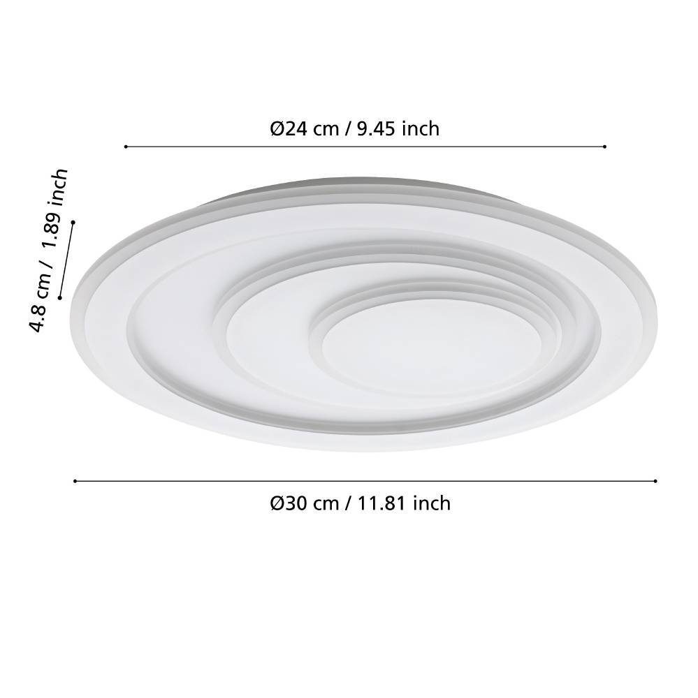 32051_DIMENSION_0001 | Eglo Romania Plafonieră PALAGIANO 1 LED 14.7W IP20 32051