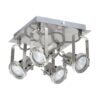 Plafonieră EGLO TECHNIC 79667 | Eglo Romania Lustră SINDICAT LED 17X3W IP20 390357