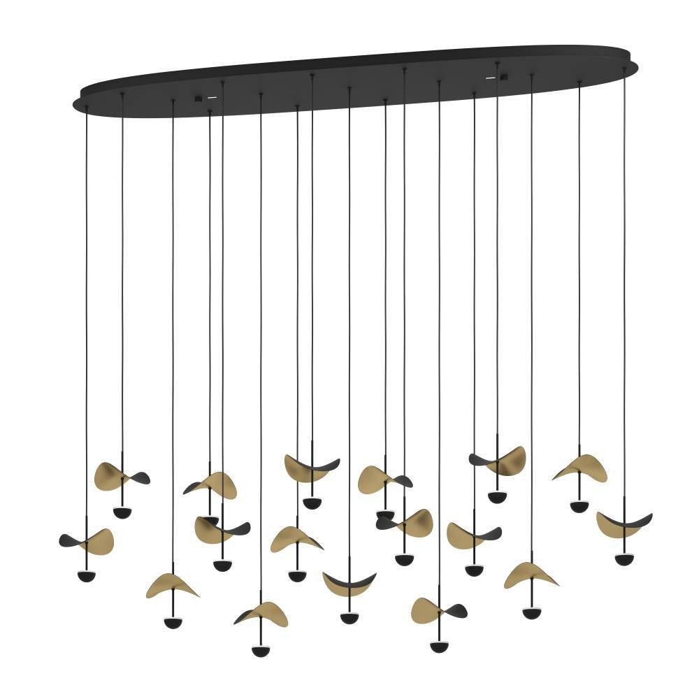Lustră EGLO DRACERA 390343 | Eglo Romania Lustră DRACERA LED 17X2.3W IP20 390343