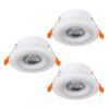 Set 3 spoturi încastrate EGLO CALONGE 900913 | Eglo Romania Spot încastrat CALONGE LED 4.8W IP20 900914