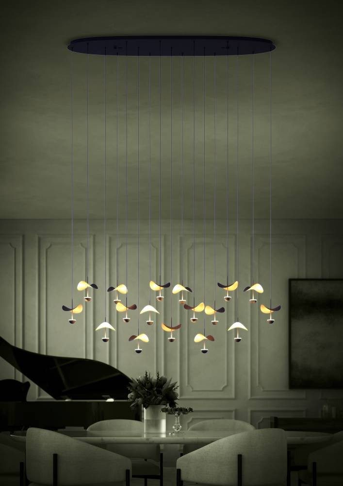 Lustră EGLO DRACERA 390343 | Eglo Romania Lustră DRACERA LED 17X2.3W IP20 390343
