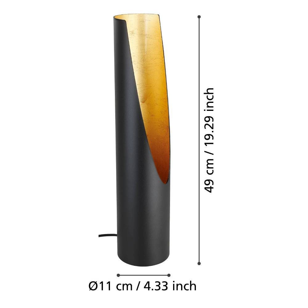 390266_DIMENSION_0001 | Eglo Romania Veioză PREBONE LED GU10 5W IP20 390266
