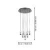 390277_DIMENSION_0001 | Eglo Romania Lustră PIANOPOLI 2 LED 15X1.8W IP20 390277