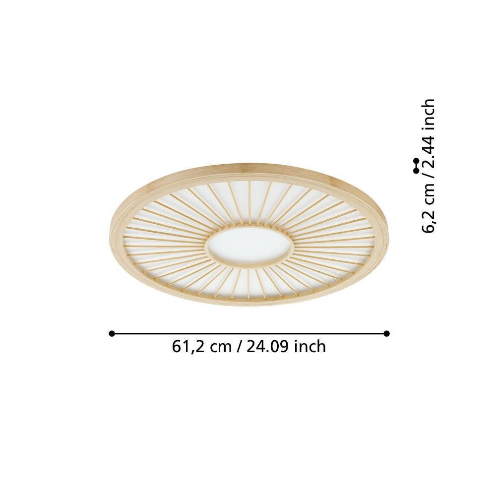 390296_DIMENSION_0001 | Eglo Romania Plafonieră DEHESA LED 36W IP20 390296