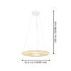 390297_DIMENSION_0001 | Eglo Romania Lustră DEHESA 390297 Ø610 mm LED 36W 4000K IP20, aluminiu, oțel alb, lemn natural