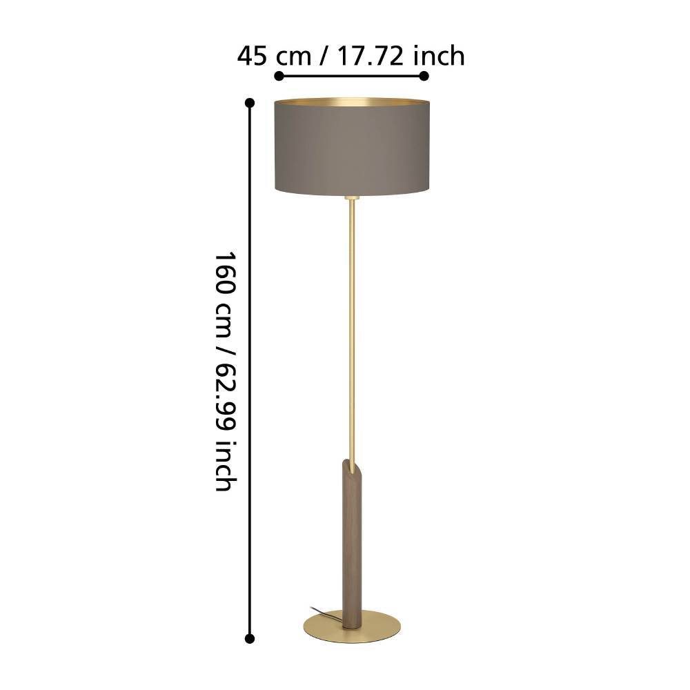 390338_DIMENSION_0001 | Eglo Romania Lampadar SANTANDRIA E27 IP20 390338
