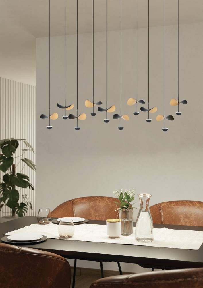 390342A_AMBIENT_0001 | Eglo Romania Lustră DRACERA LED 10X2.3W IP20 390342