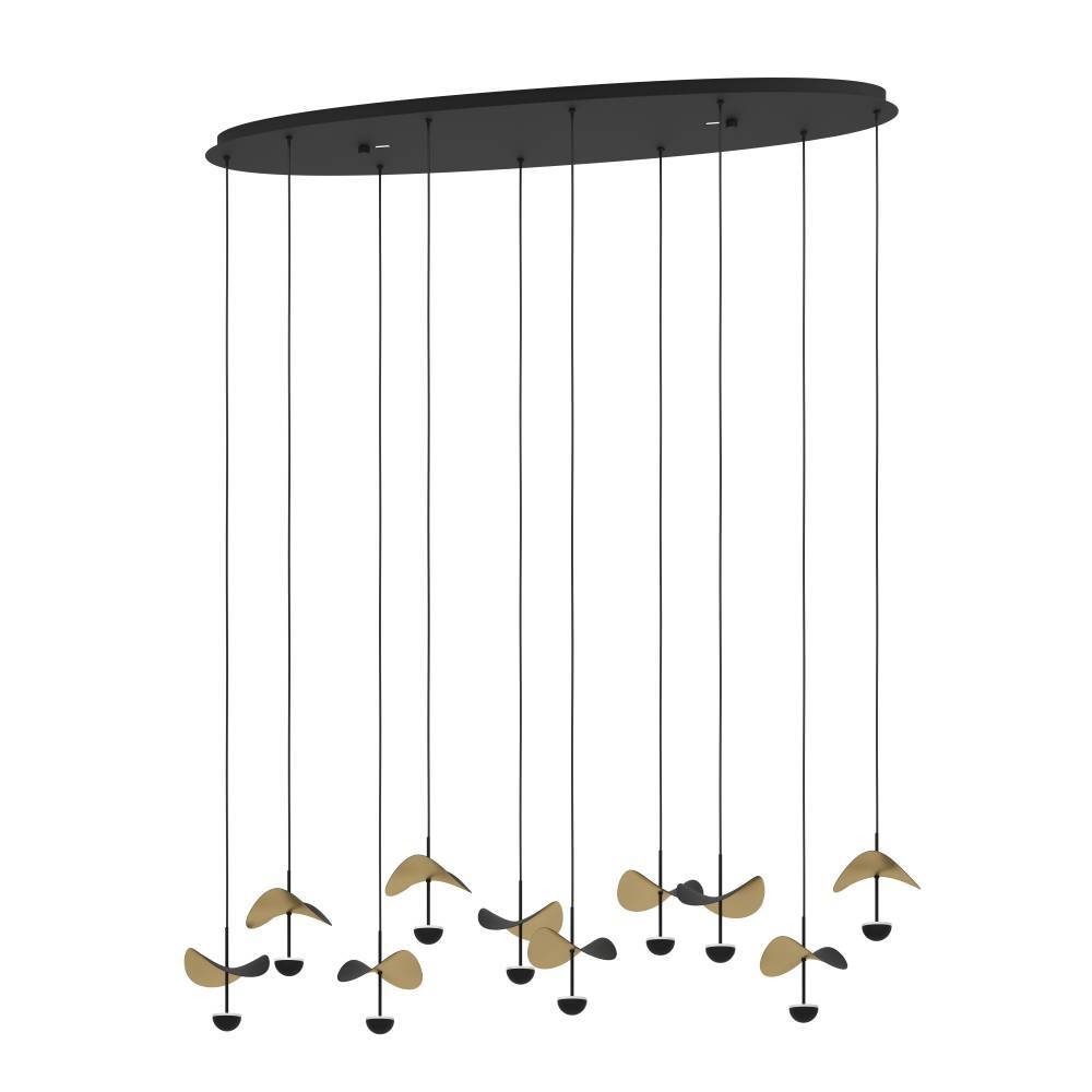 390342_VIEW_0001 | Eglo Romania Lustră DRACERA LED 10X2.3W IP20 390342