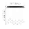 390344_DIMENSION_0001 | Eglo Romania Lustră ESPARDELLO LED 8X5.4W IP20 390344