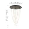 390354_DIMENSION_0001 | Eglo Romania Lustră TREPUCO LED 6X5.4W IP20 390354