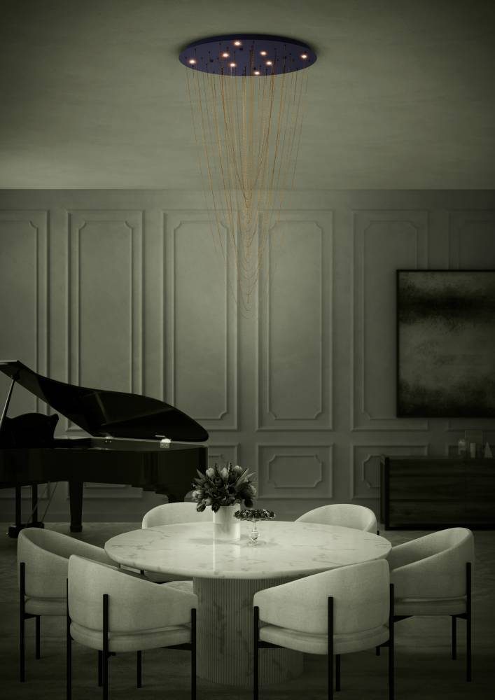 390355_AMBIENT_0002 | Eglo Romania Lustră TREPUCO LED 8X5.4W IP20 390355