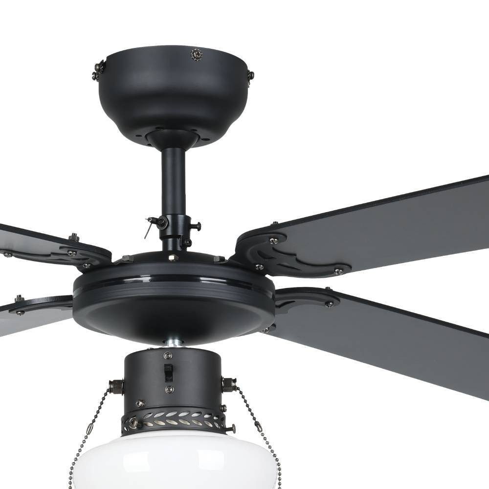Ventilator plafon cu lumină EGLO FORTALEZA 35122 | Eglo Romania Ventilator FORTALEZA E27 IP20 35122