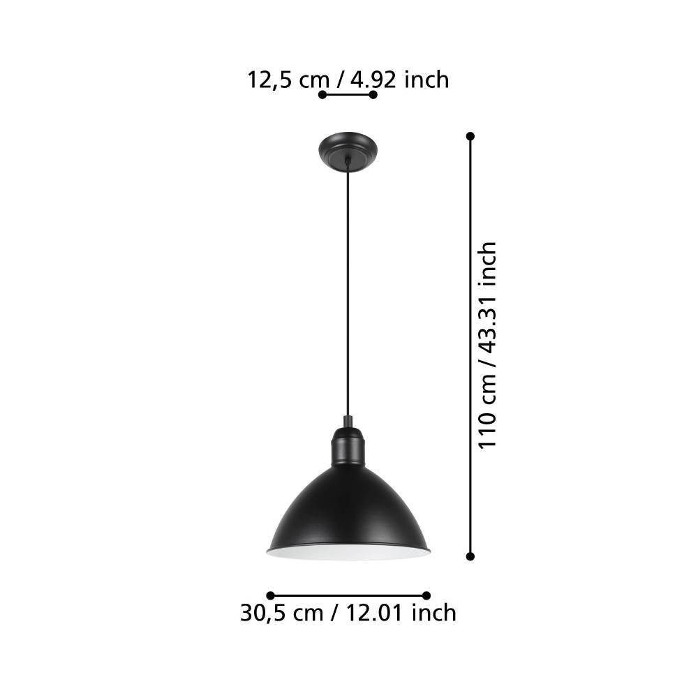 Pendul EGLO PRIDDY 43878 | Eglo Romania Pendul PRIDDY E27 IP20 43878