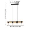 Lustră EGLO BAILRIGG 43902 | Eglo Romania Lustră BAILRIGG 4XE27 IP20 43902