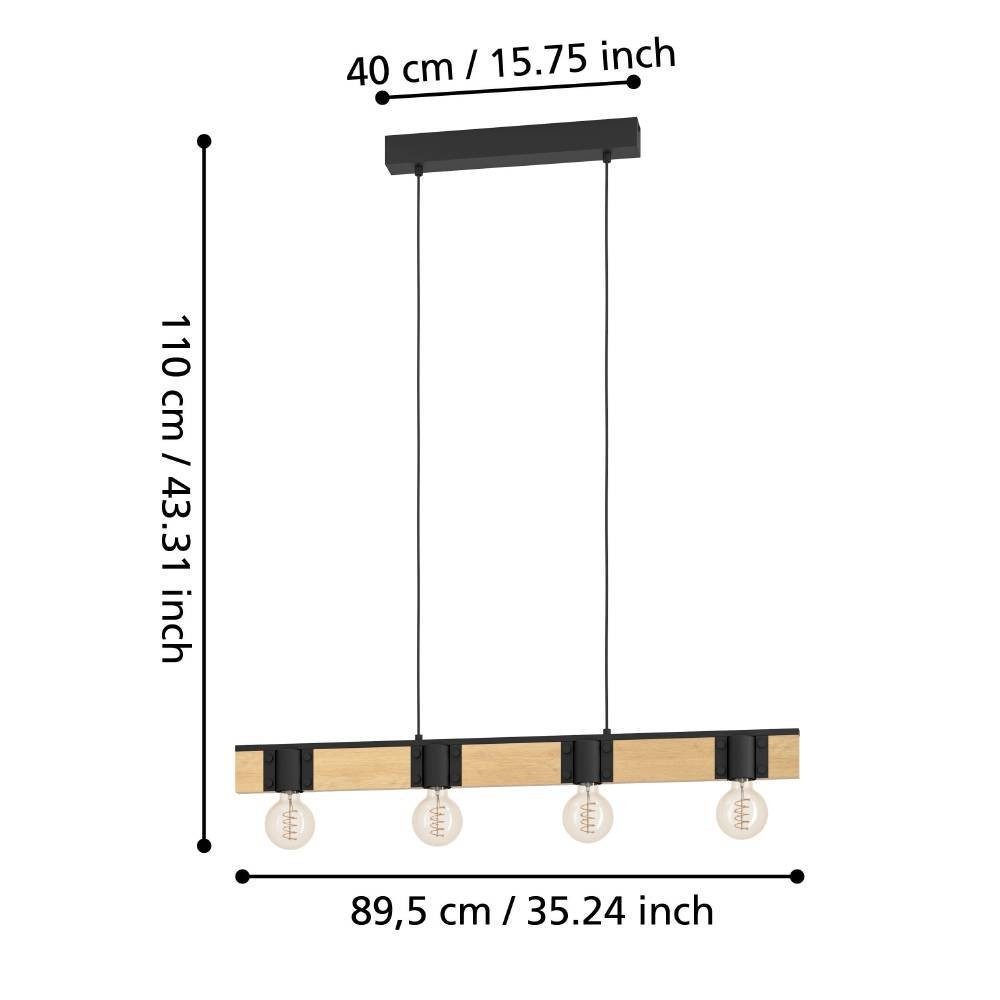 Lustră EGLO BAILRIGG 43902 | Eglo Romania Lustră BAILRIGG 4XE27 IP20 43902