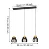Lustră EGLO STILLINGTON 1 43925 | Eglo Romania Lustră STILLINGTON 1 3XE27 IP20 43925