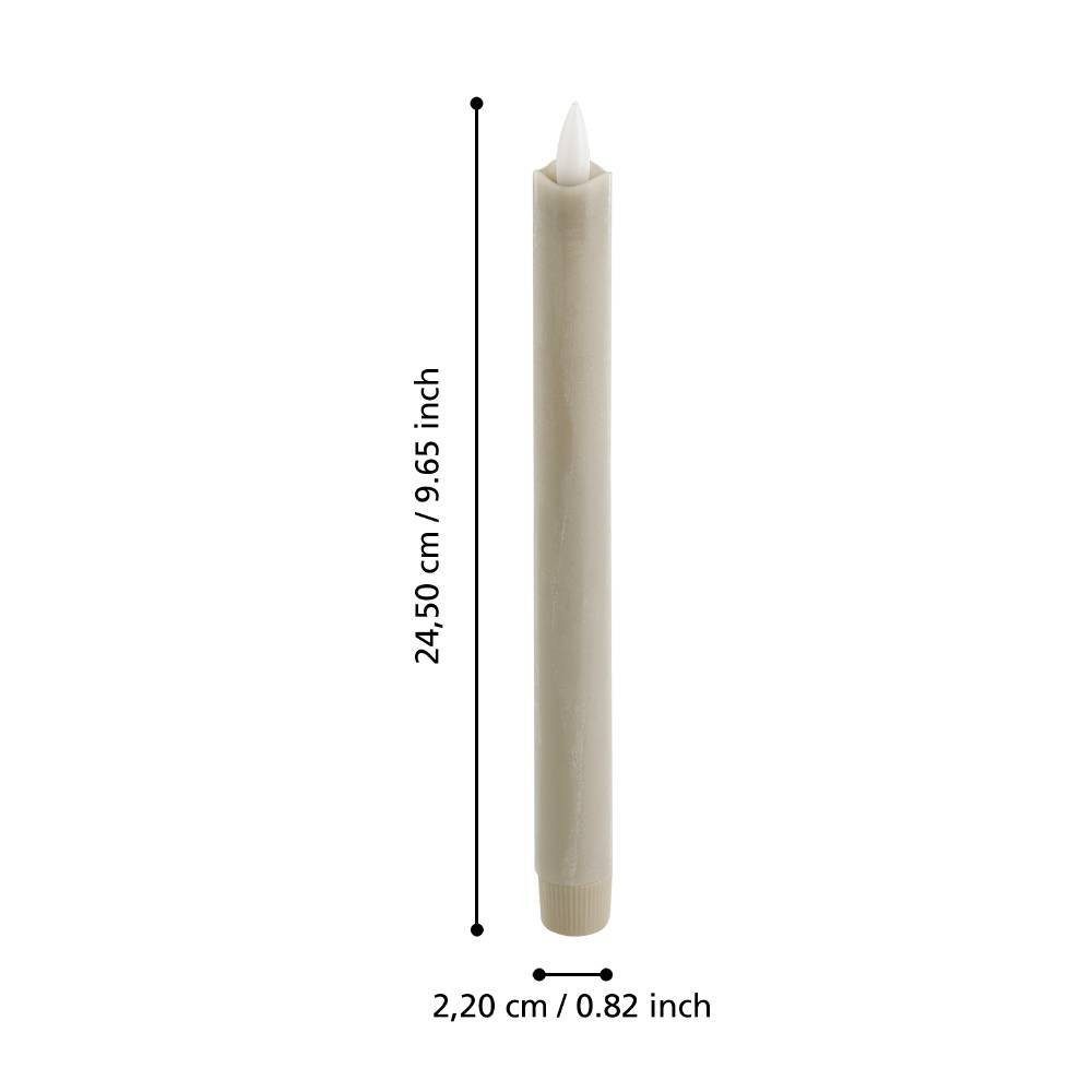 Lumânare EGLO ANTANABE 422219 | Eglo Romania Set 2 lumânări ANTANABE Ø22mm 422219