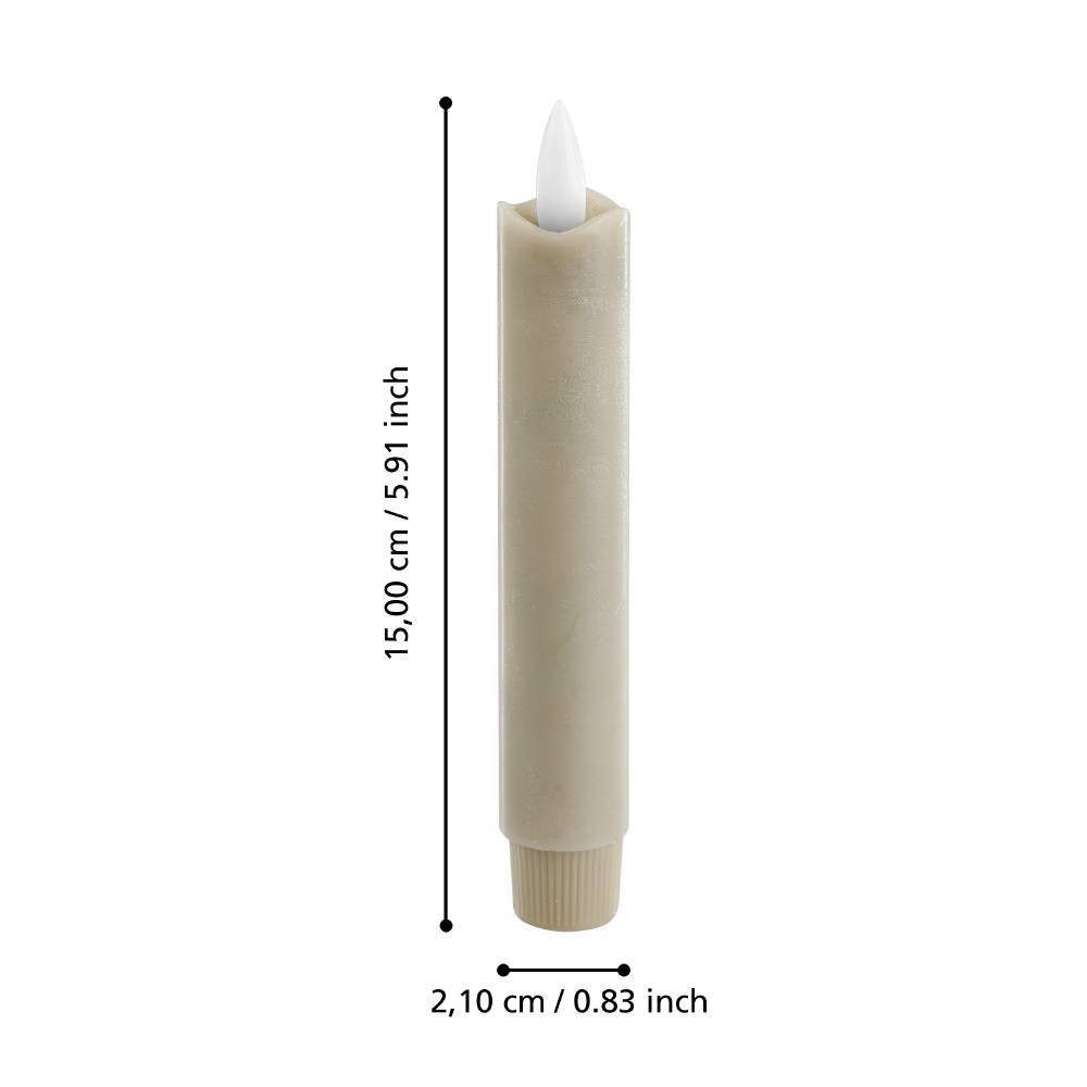 Lumânare EGLO ANTANABE 422221 | Eglo Romania Set 2 lumânări ANTANABE Ø22mm 422221