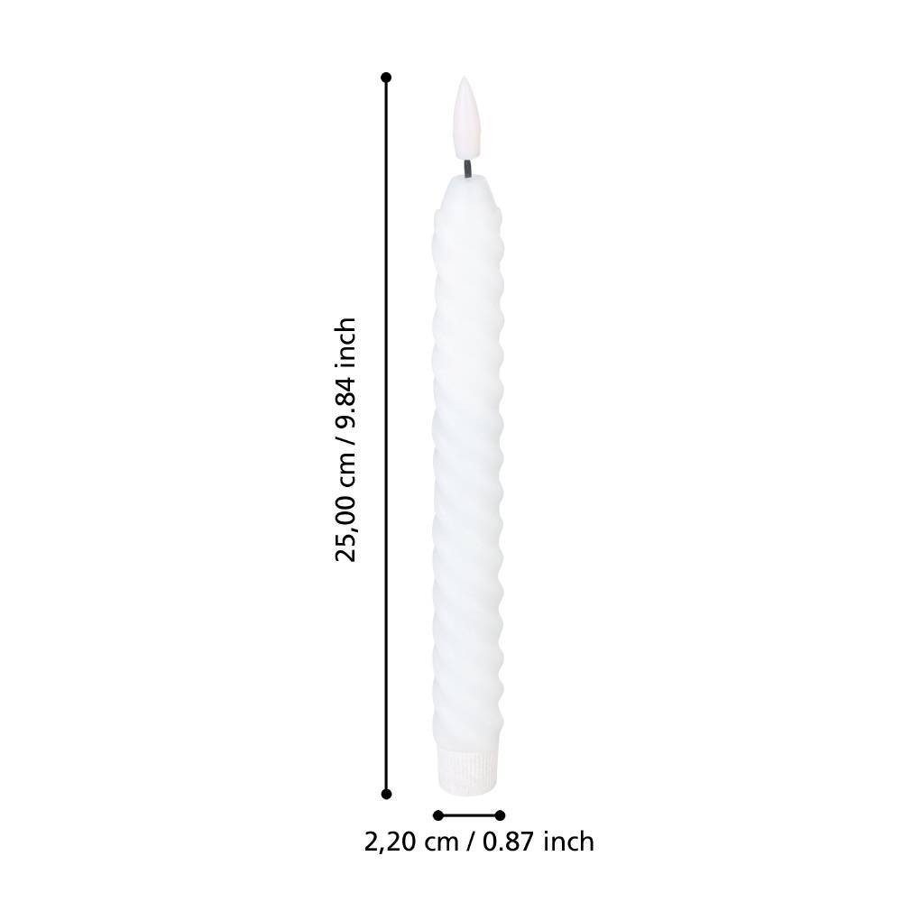 Lumânare EGLO ANDRAFIABE 422226 | Eglo Romania Set 2 lumânări ANDRAFIABE Ø22mm 422226