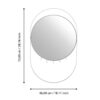 Oglindă EGLO MANDOR 425048 | Eglo Romania Oglindă MANDOR 730mmx460mm 425048